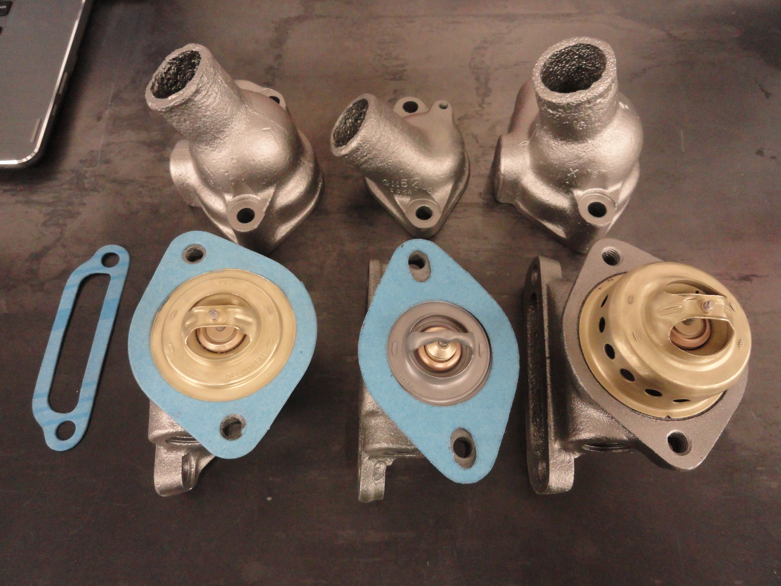 261 bypass thermostat housing question - The Stovebolt Forums