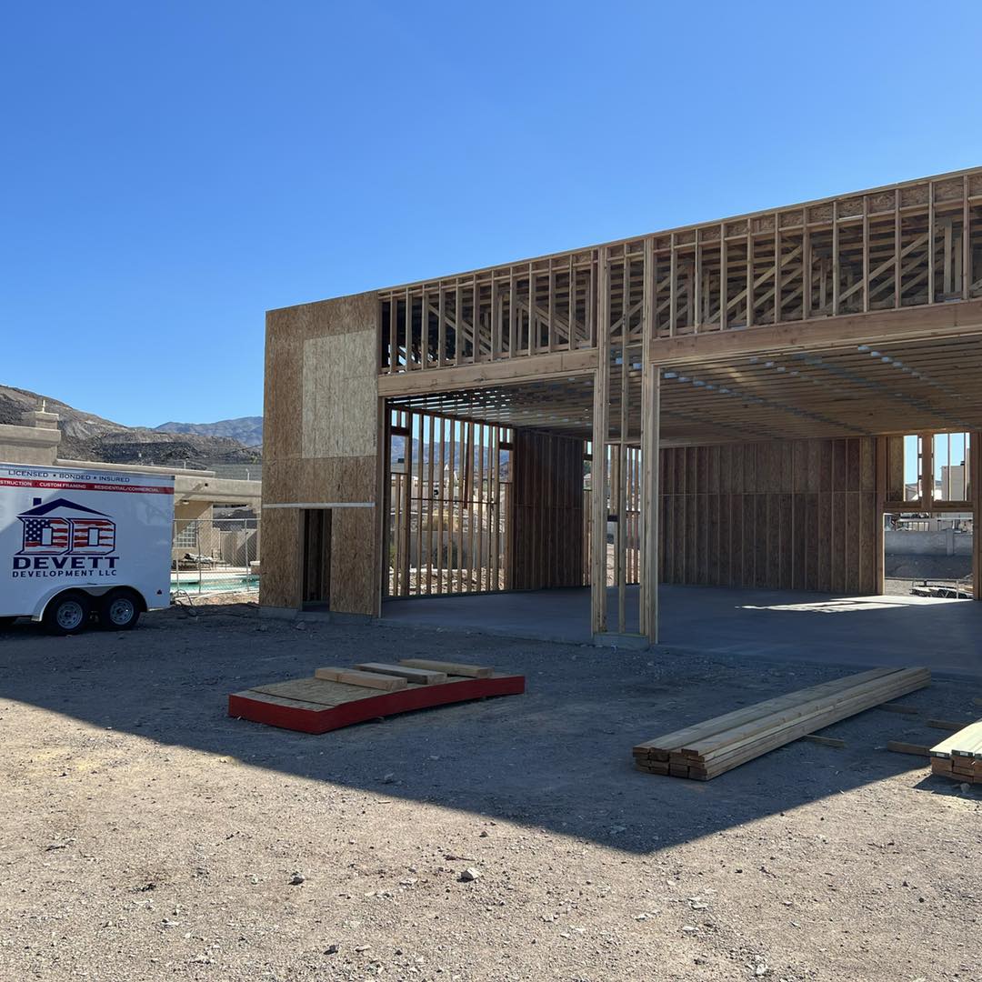 Devett Development LLC Lake Havasu Framing Contractor