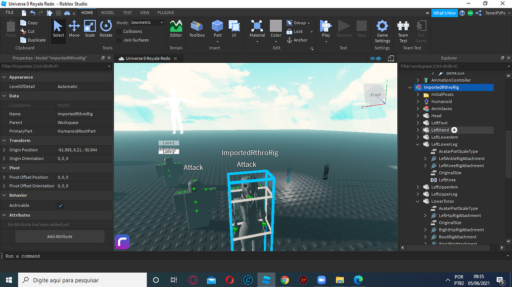 How to make skinned mesh with multiples parts (like r15 skinned mesh