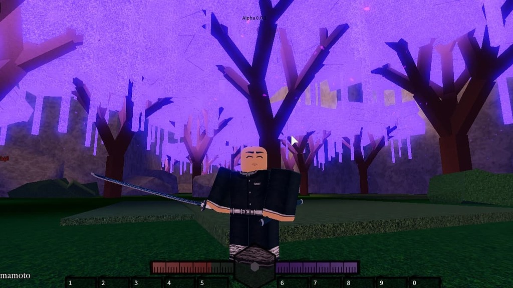 How to make a part bloom with a material applied to it? Building