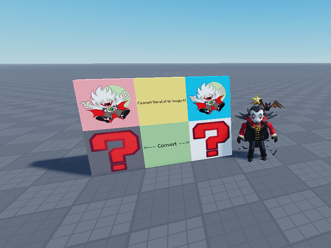 How do I convert a decal id to an image id Scripting Support