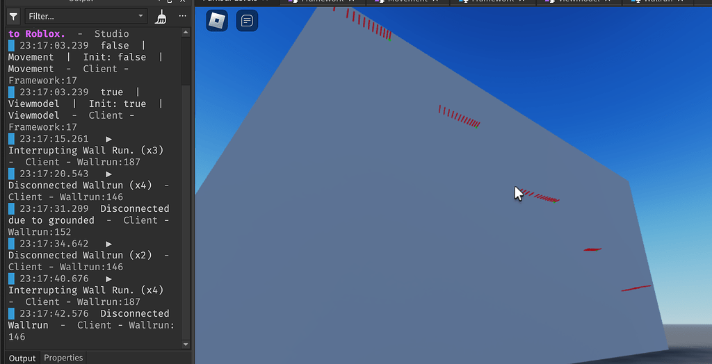 Wall run turns into Wall jumping Scripting Support Developer Forum