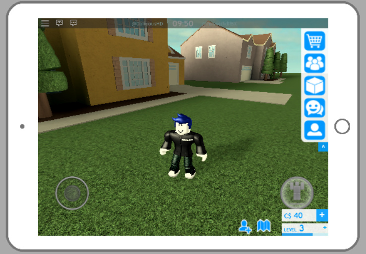 Change the position of control and jump pad for tablet? Art Design