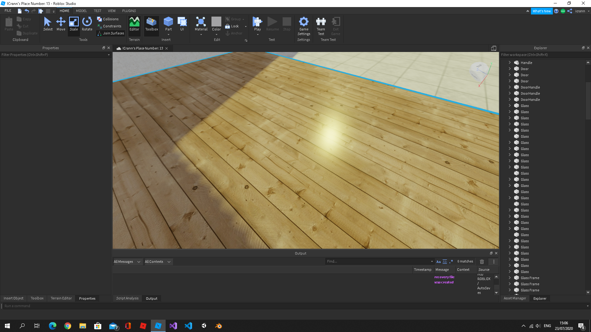 How to get rid of reflection Building Support Developer Forum Roblox