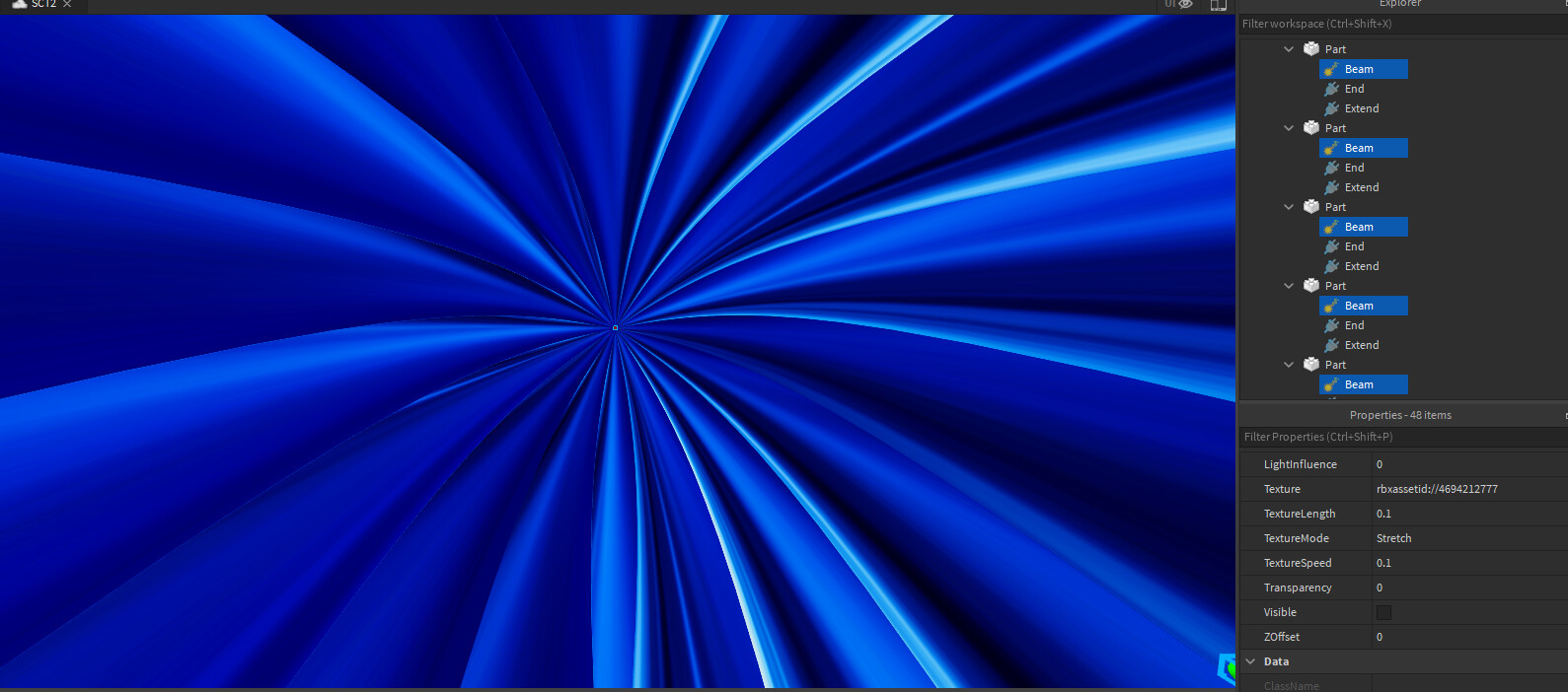 How to create this hyperspace warp effect? Scripting Support