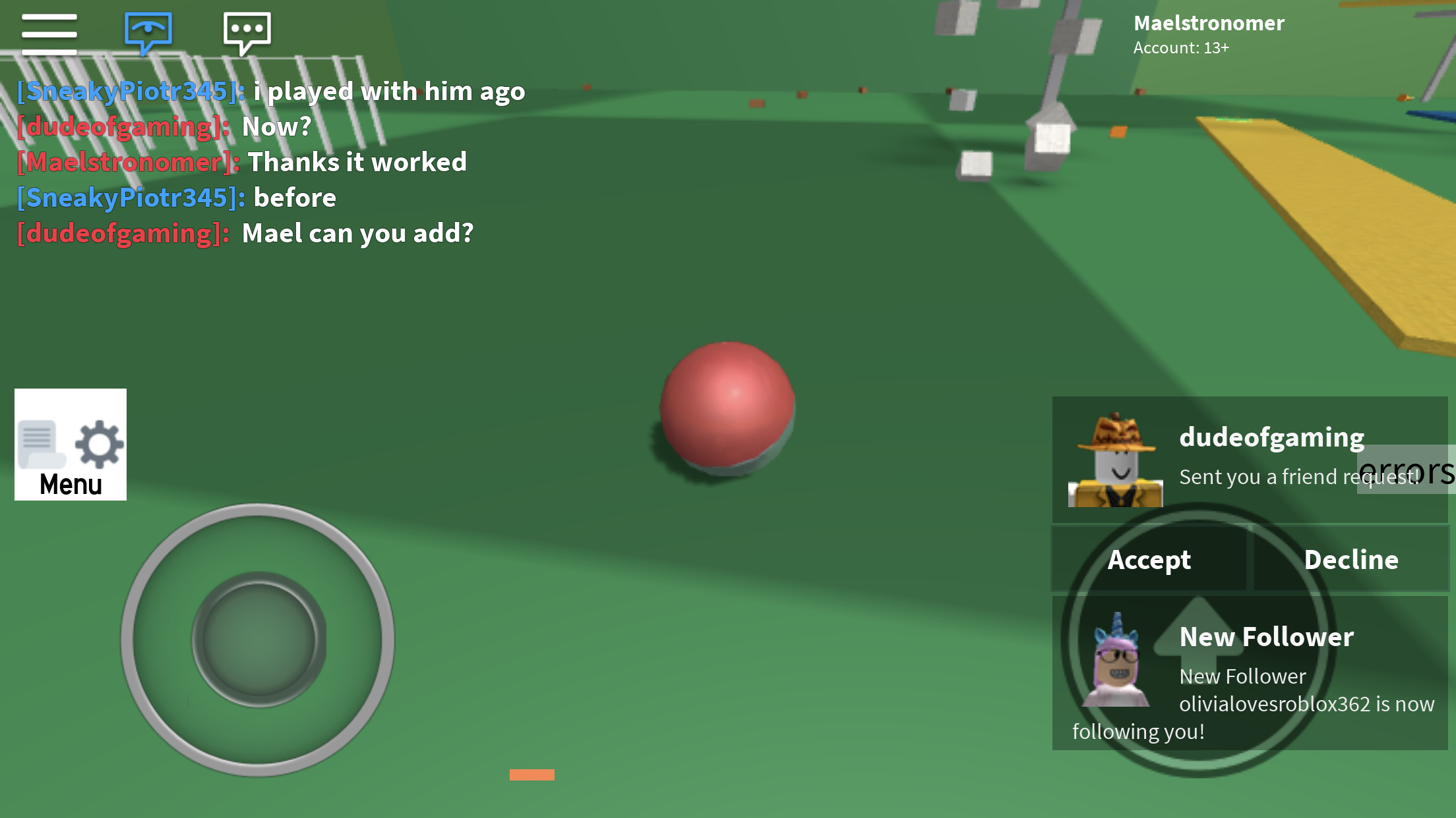Stop friend request notifications from blocking the jump button