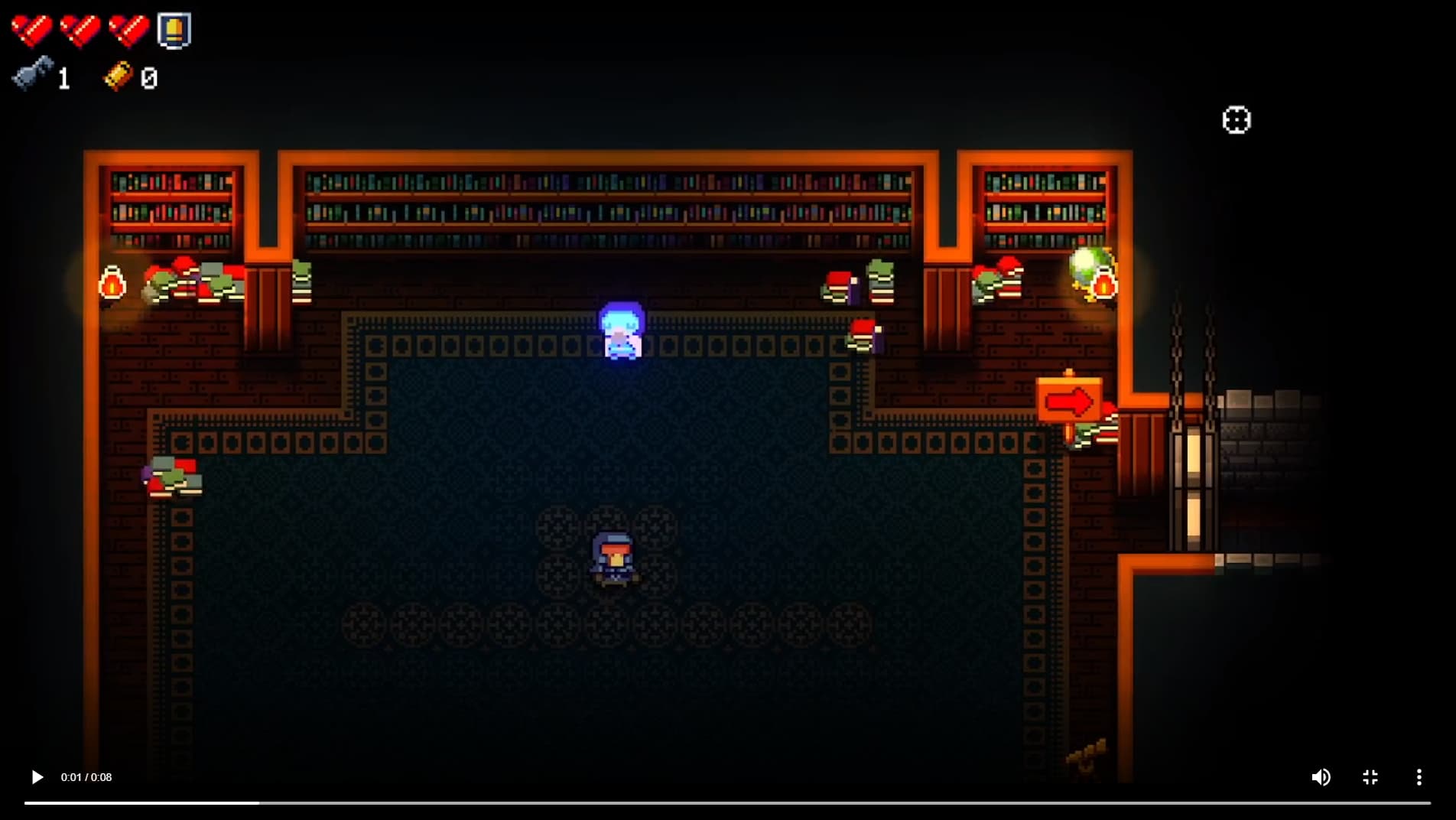How would I make a camera follow the player's mouse? (Enter the Gungeon