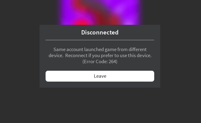 Disconnect message is incorrect when account is warned/banned - Engine