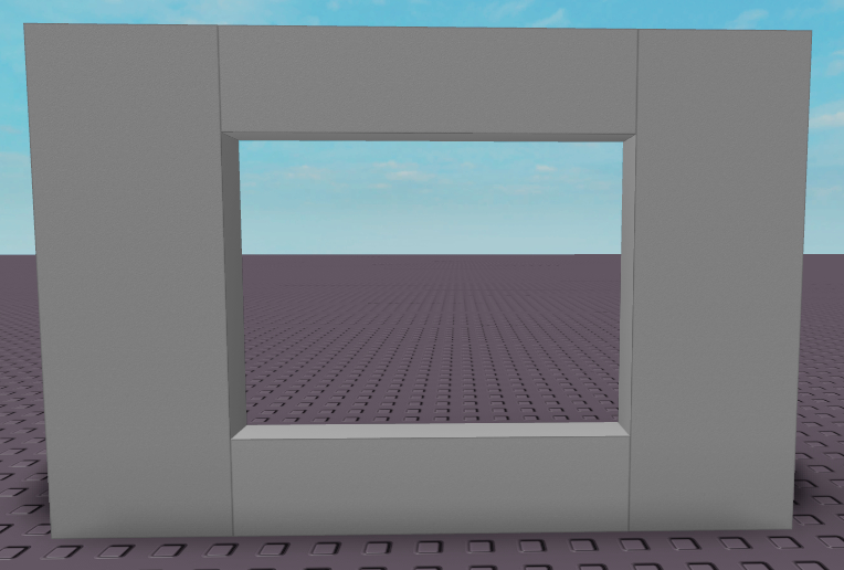 How Does BloxBurg do the windows on walls? Scripting Support