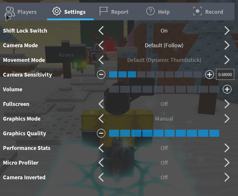 Desktop Player Thinks I'm On Mobile, Breaks Menu and Shift Lock