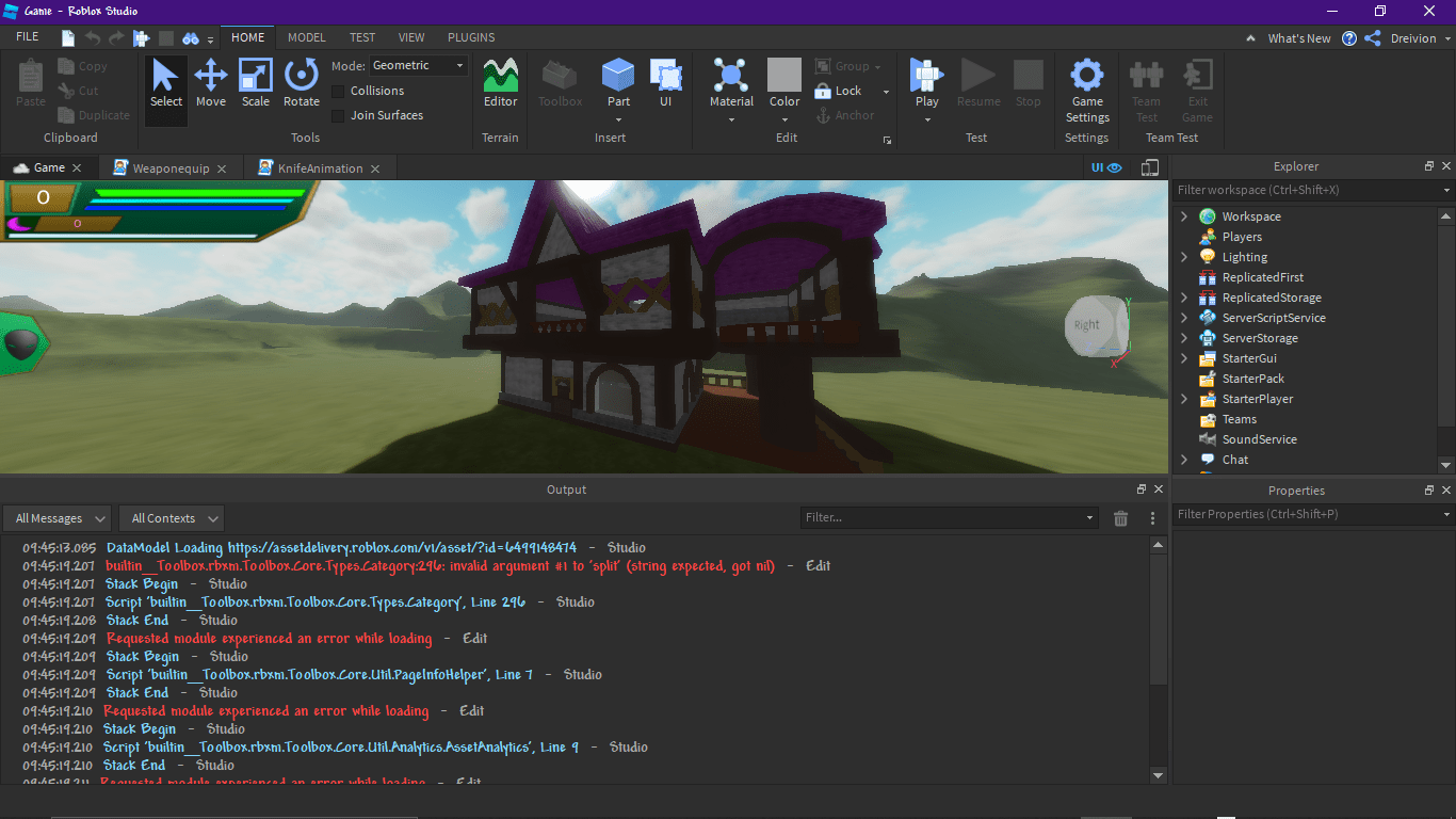 Toolbox won't open Building Support Developer Forum Roblox