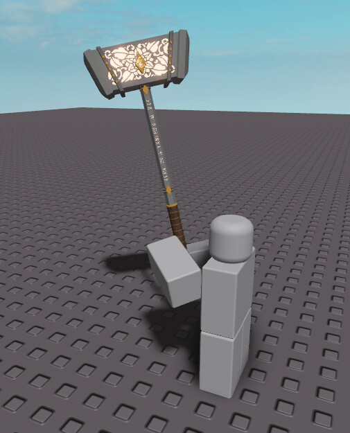 First blender hammer Creations Feedback Developer Forum Roblox