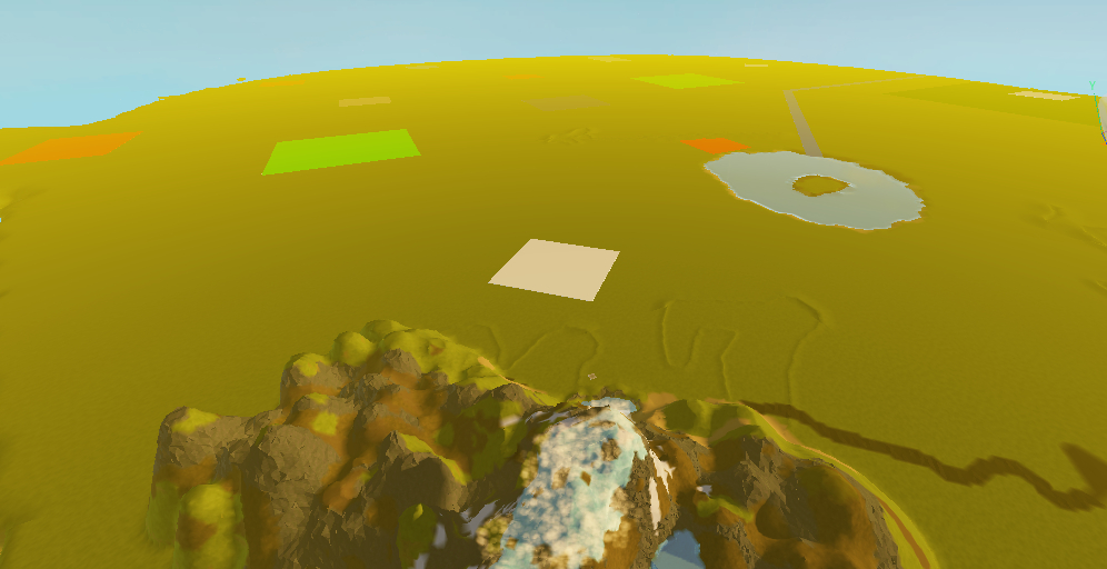 Tips on huge terrain that causes lag and publish failures Building