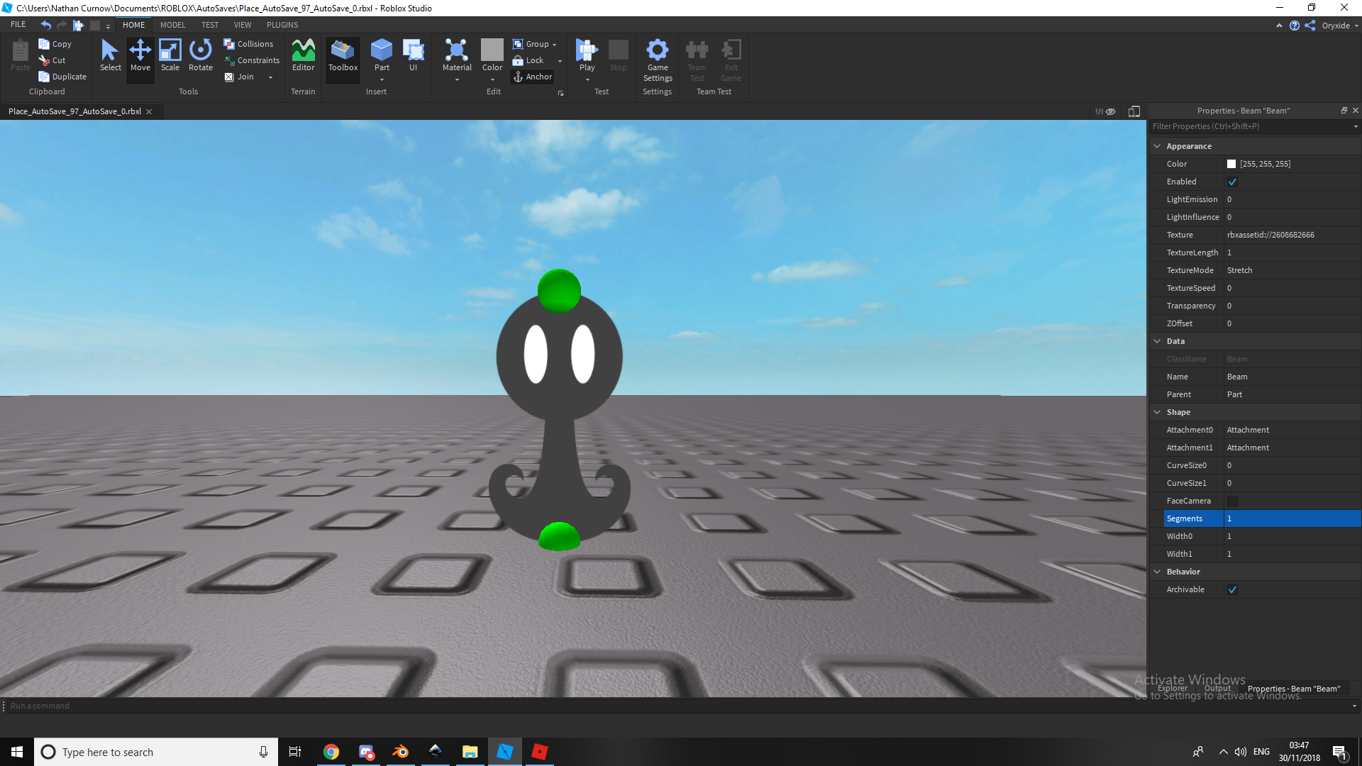 How would I make my beam curve? Art Design Support Developer Forum
