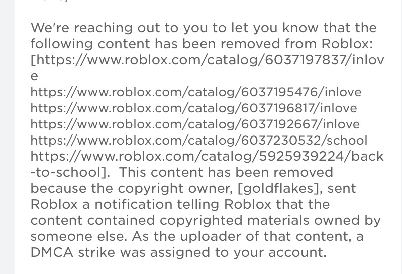 How to file a DMCA claim Community Tutorials Developer Forum Roblox