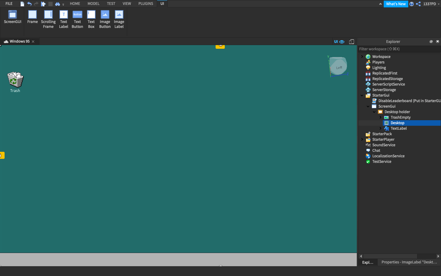 How do I make a full screen gui fit on all devices? Art Design