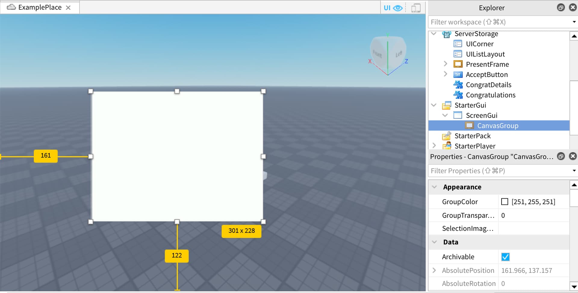 CanvasGroup Beta Group Transparency on UI Groups Announcements