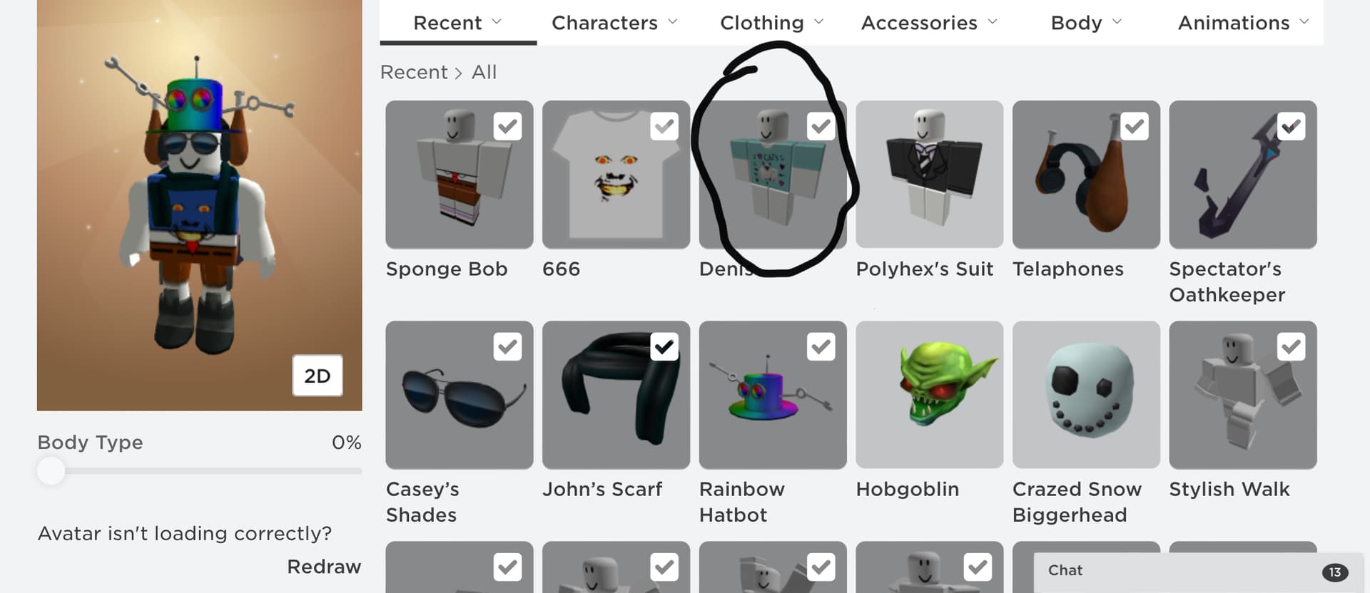 Clothing Marked as Content Deleted, Can Still Be Purchased and Worn