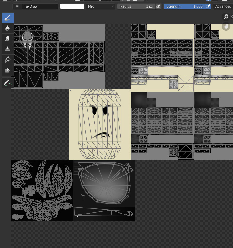 Strange Texture glitch in Blender Art Design Support Developer