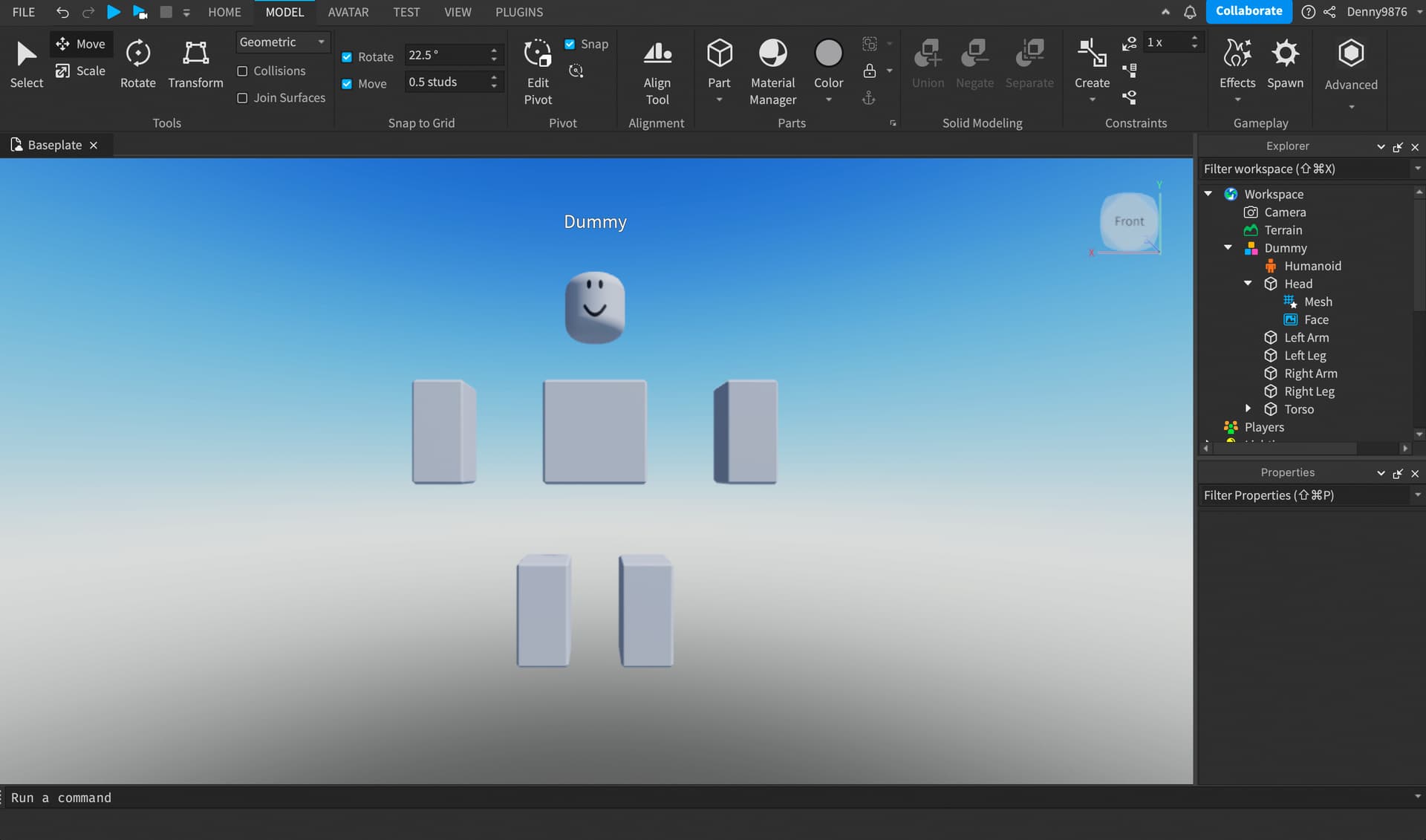 Is it possible to paint on a roblox rig (e.g. blender) and export that