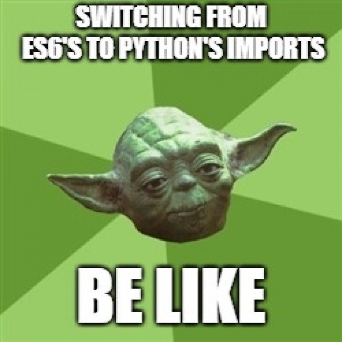 Import modules you should