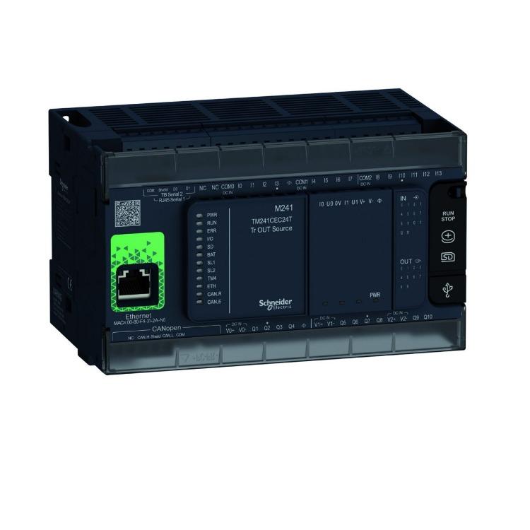 Schneider Electric Modicon M241 is compatible with Electronic Industries Alliance RS485