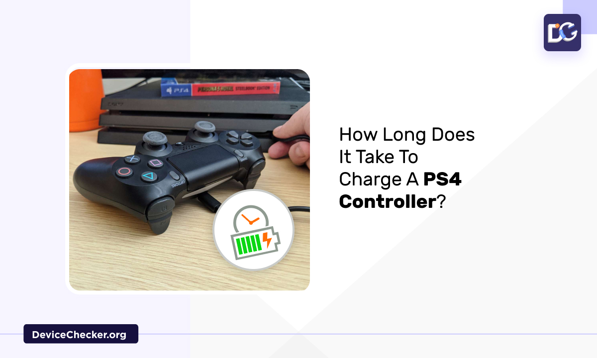 How Long Does It Take To Charge A PS4 Controller?