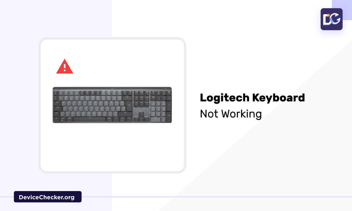 Logitech Keyboard Not Working (Effective Methods)