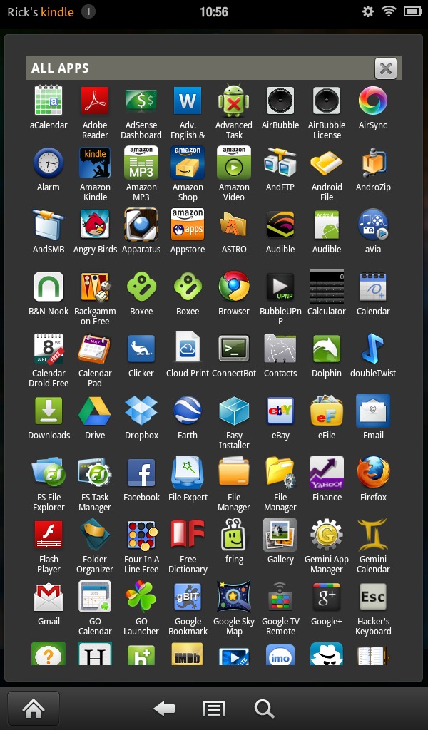 Rooted Kindle Fire screenshot tour DeviceGuru