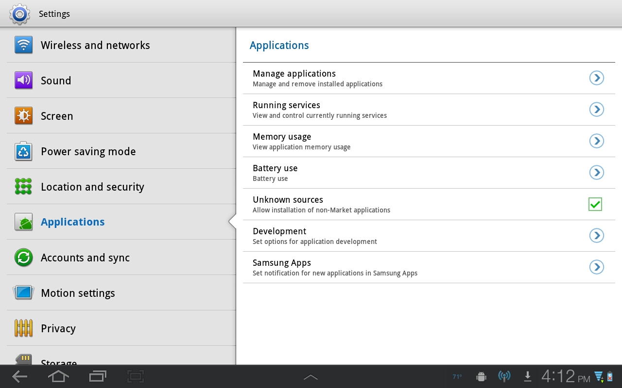 Streaming Netflix on the Galaxy Tab 10.1 DeviceGuru