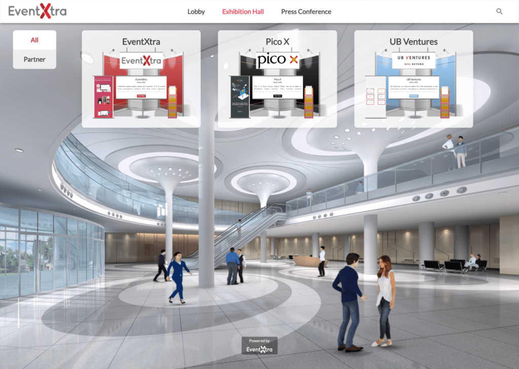 Brandnew virtual exhibition solution brings inperson event experience online DEVICENEXT