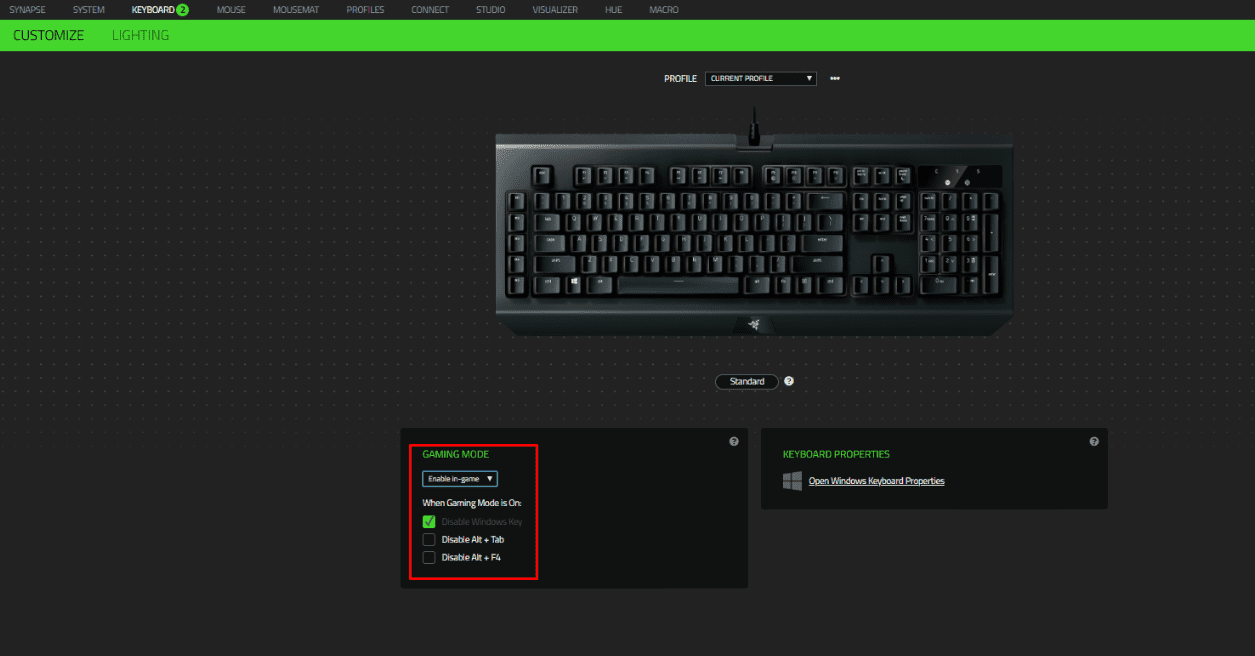 What Is Gaming Mode on a Razer Keyboard? | DeviceTests