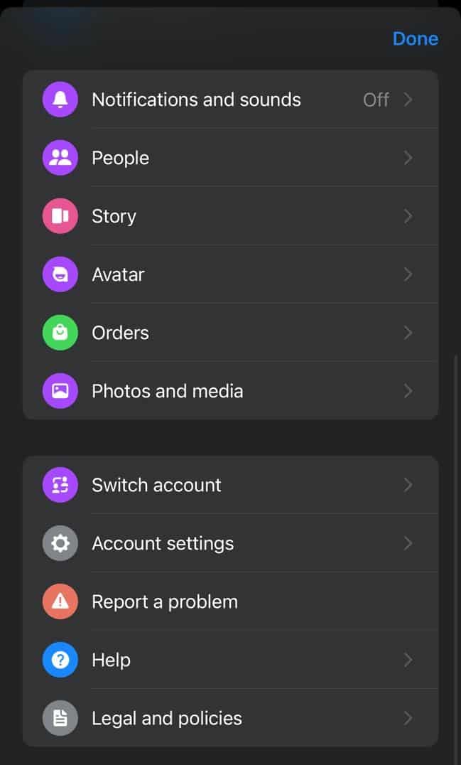 How To Remove a Messenger Account From iPhone DeviceTests