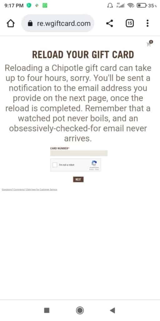 How To Use Gift Cards on the Chipotle App DeviceTests