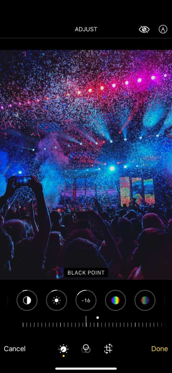How To Edit Concert Photos on an iPhone DeviceTests