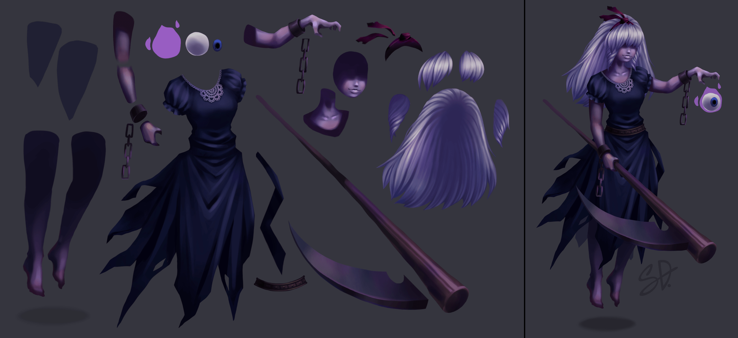 Ghost Character Deviche Designs