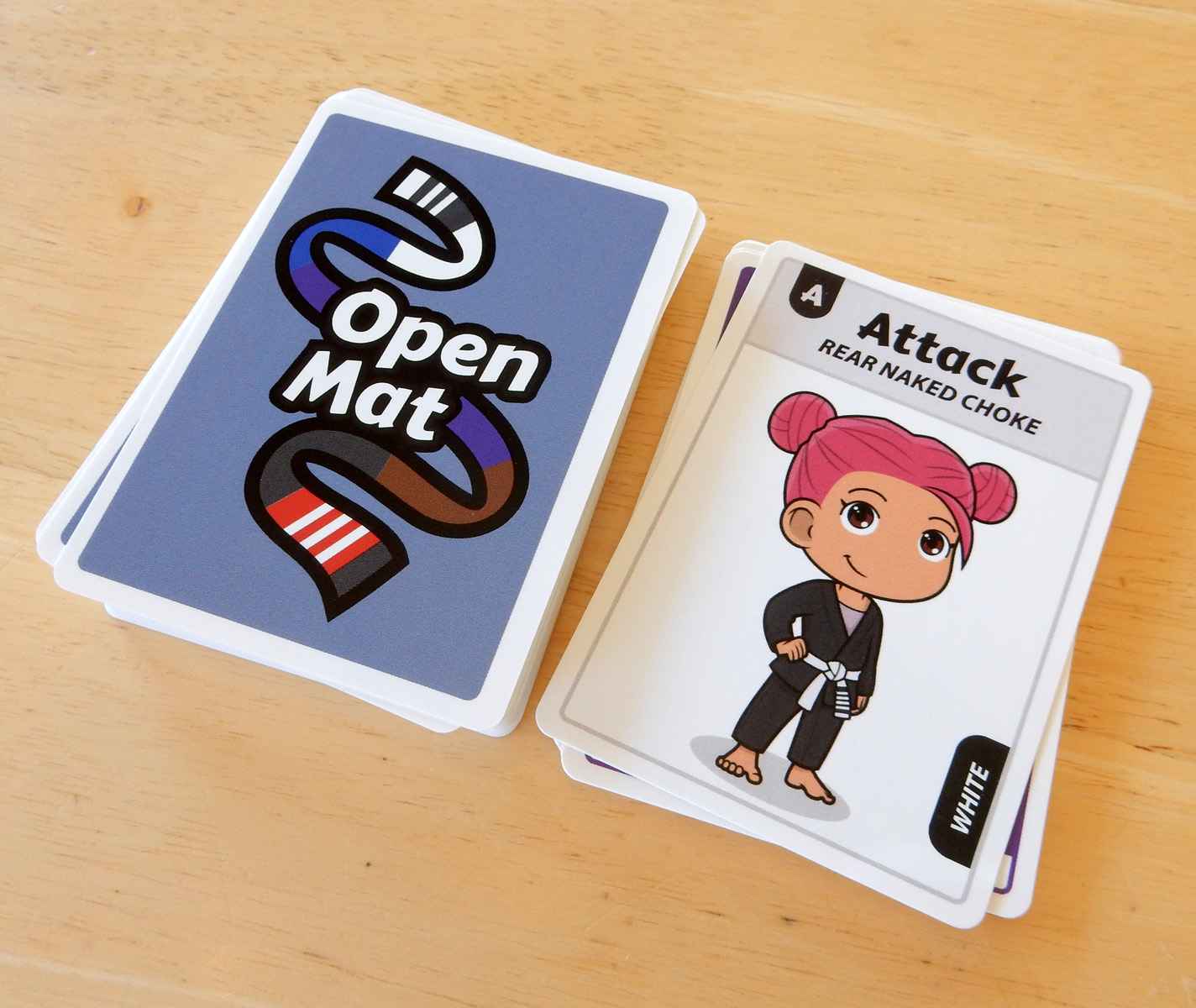 Open Mat A Brazilian Jiu Jitsu Card Game Deviche Designs