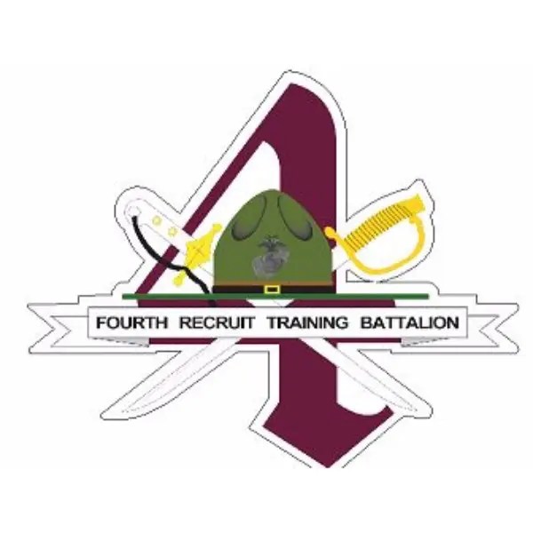 4th Battalion Decal Devil Dog Headquarters