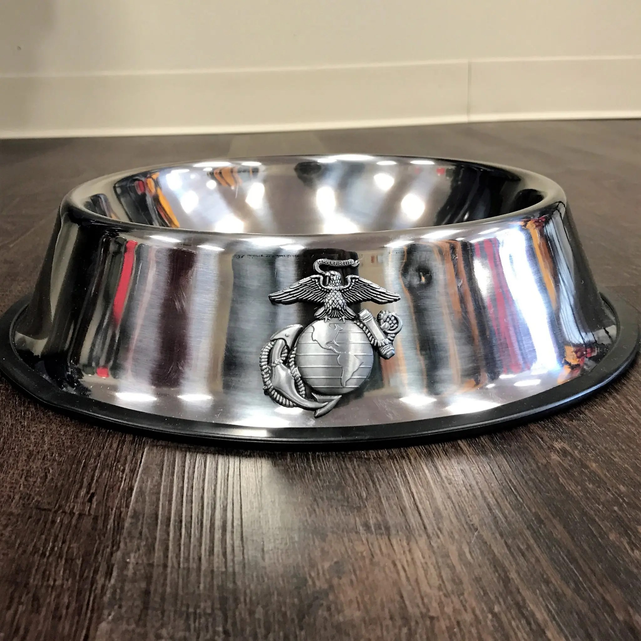 Dog Bowl, Metal Devil Dog Headquarters