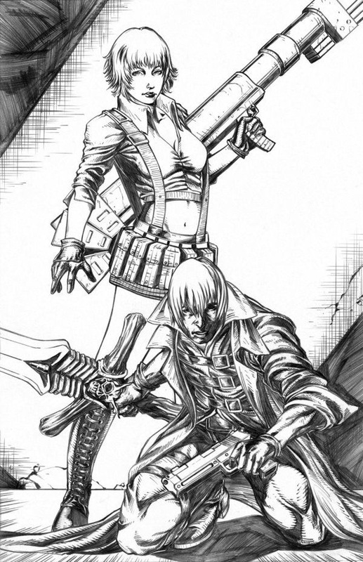 DmC Drawings! Devil May Cry