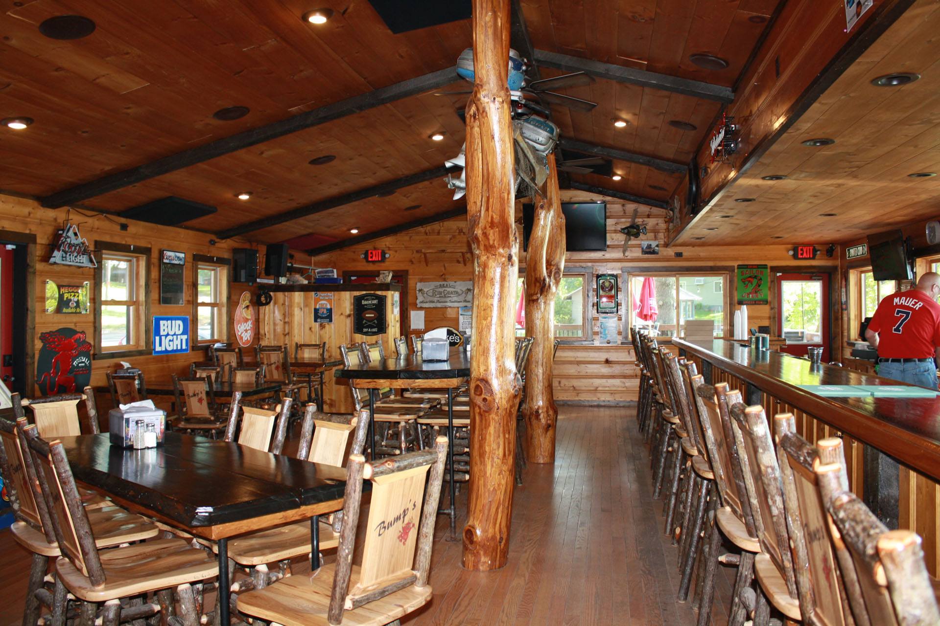 Seasonal Campground & Resort ster WI Devil's Lake Resort Bump's Bar