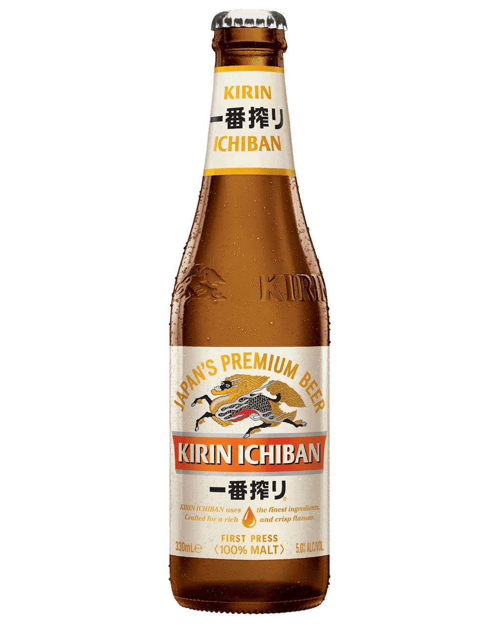 Buy Kirin Ichiban 5 330ml Bottle 24 Pack online from deVine Cellars, Perth