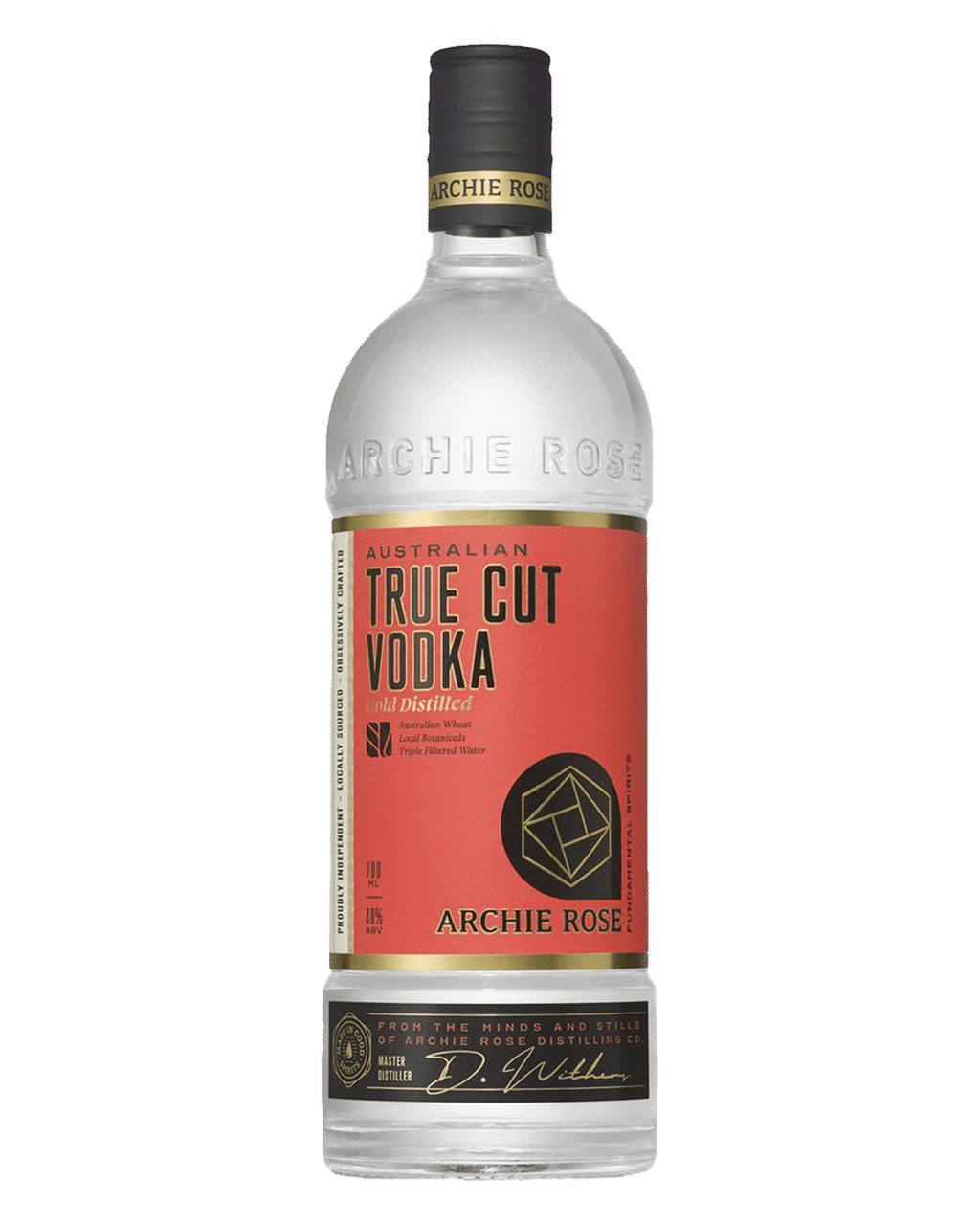 Buy Archie Rose True Cut Vodka 700ml online from deVine Cellars, Perth