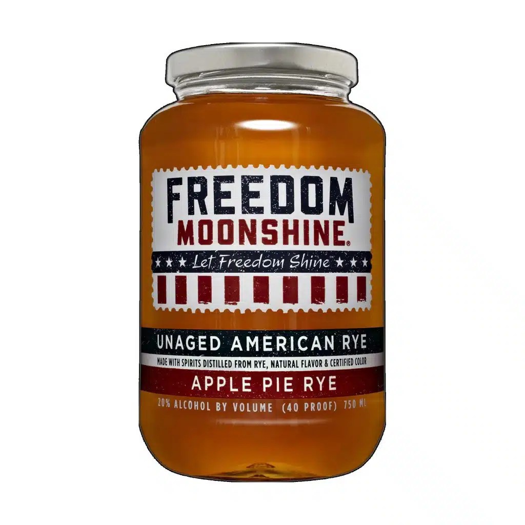 Buy Freedom Moonshine Apple Pie Rye 750ml online from deVine Cellars, Perth