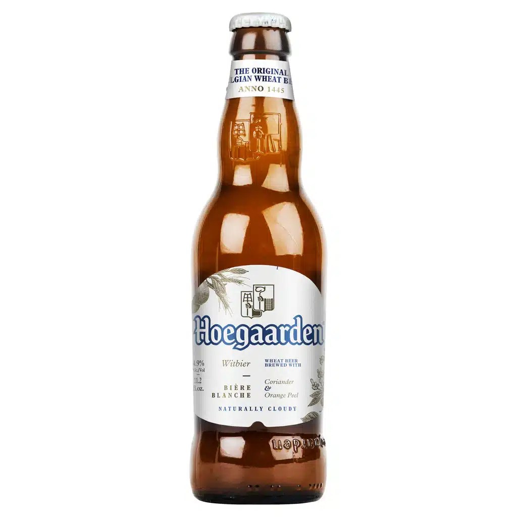 Buy Hoegaarden 4.9 330ml Bottle 24 Pack online from deVine Cellars, Perth