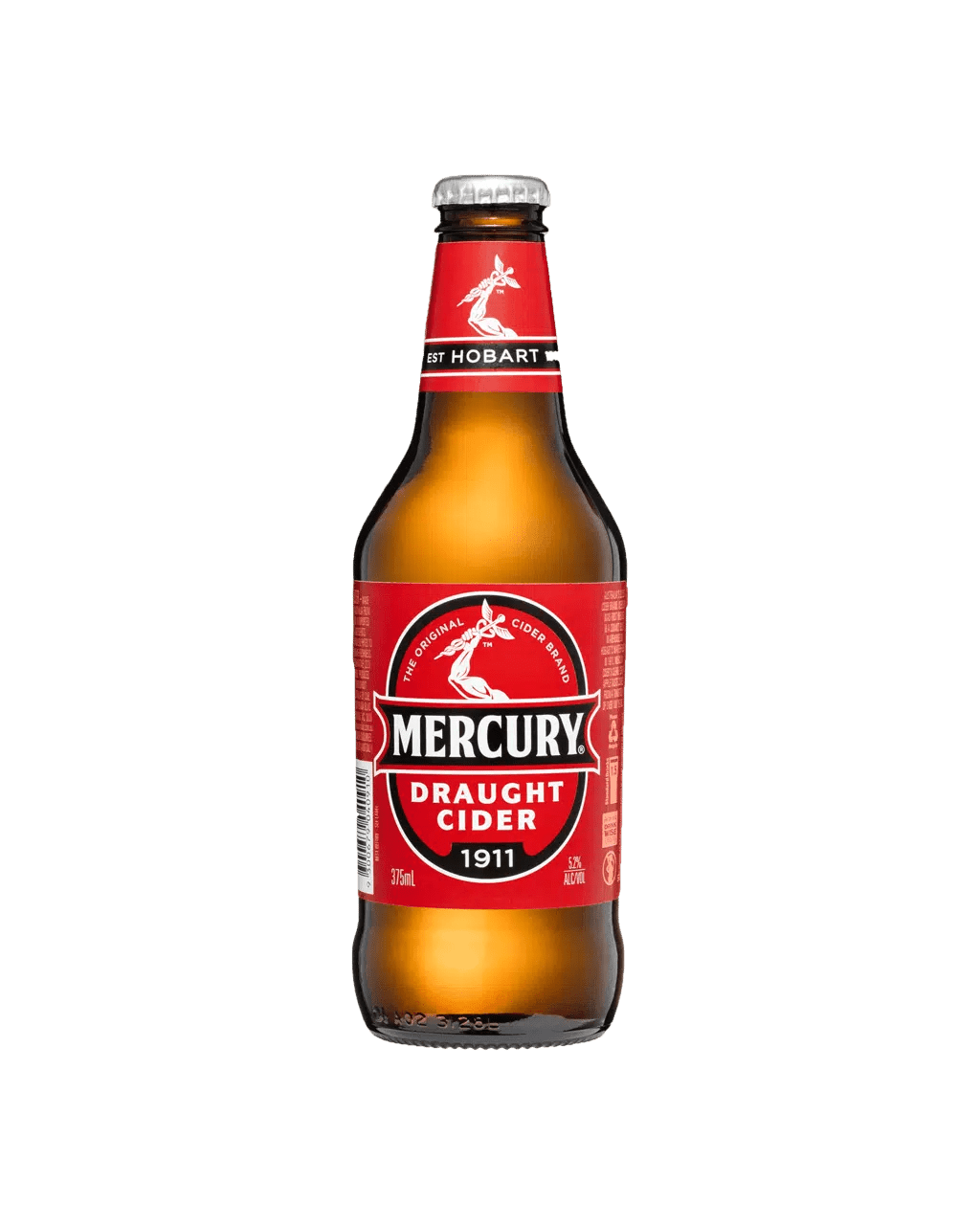 Buy Mercury Draught Cider 5.2 375ml Bottle 24 Pack online from deVine
