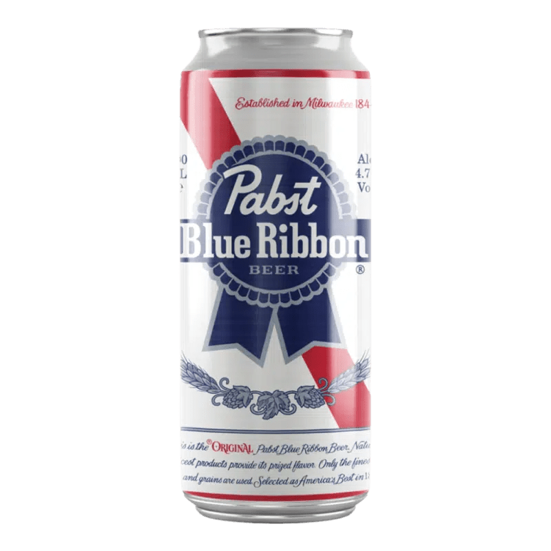 Buy Pabst Blue Ribbon Lager 4.7 473ml Can 24 Pack online from deVine
