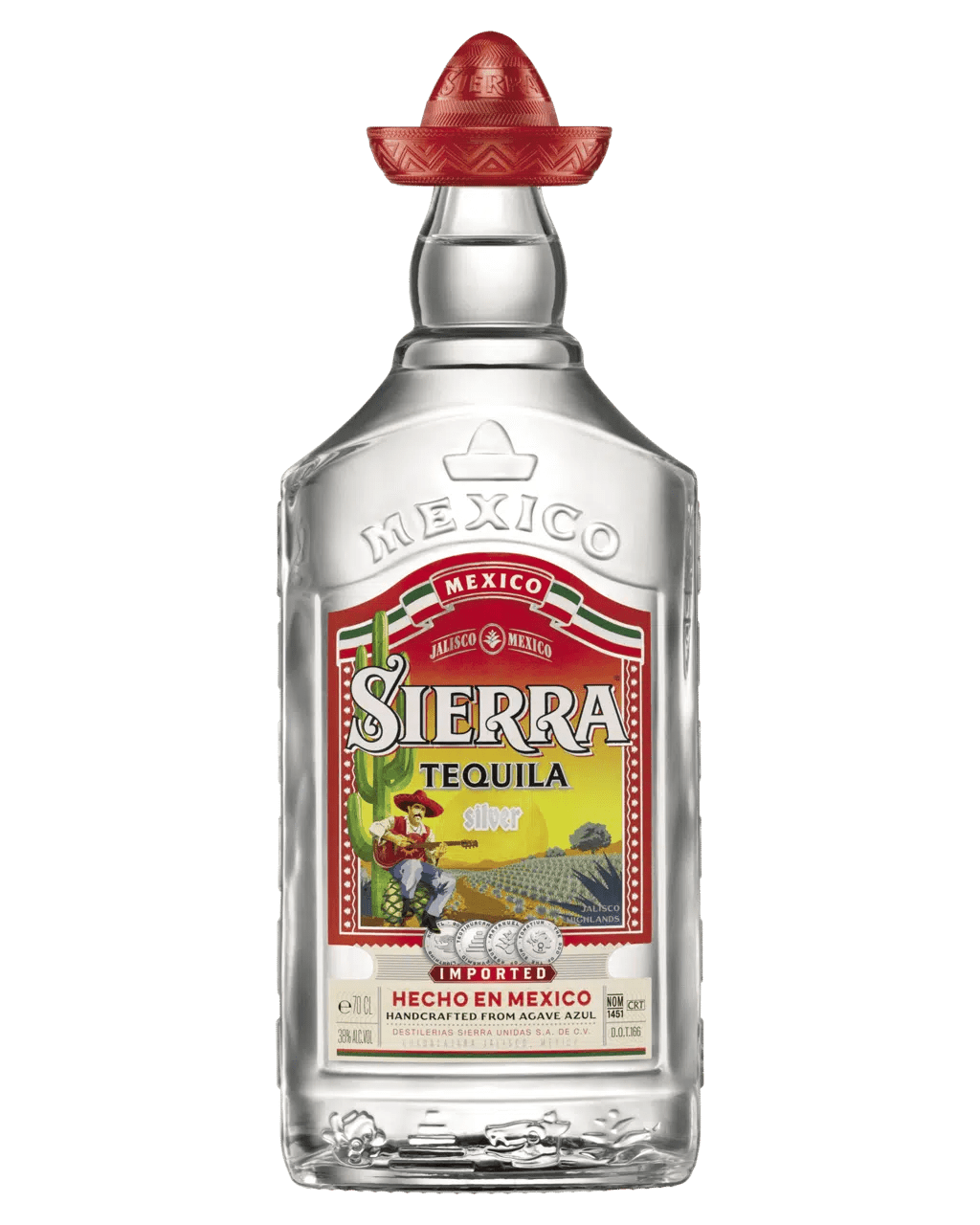 Buy Sierra Tequila Silver 700ml online from deVine Cellars, Perth