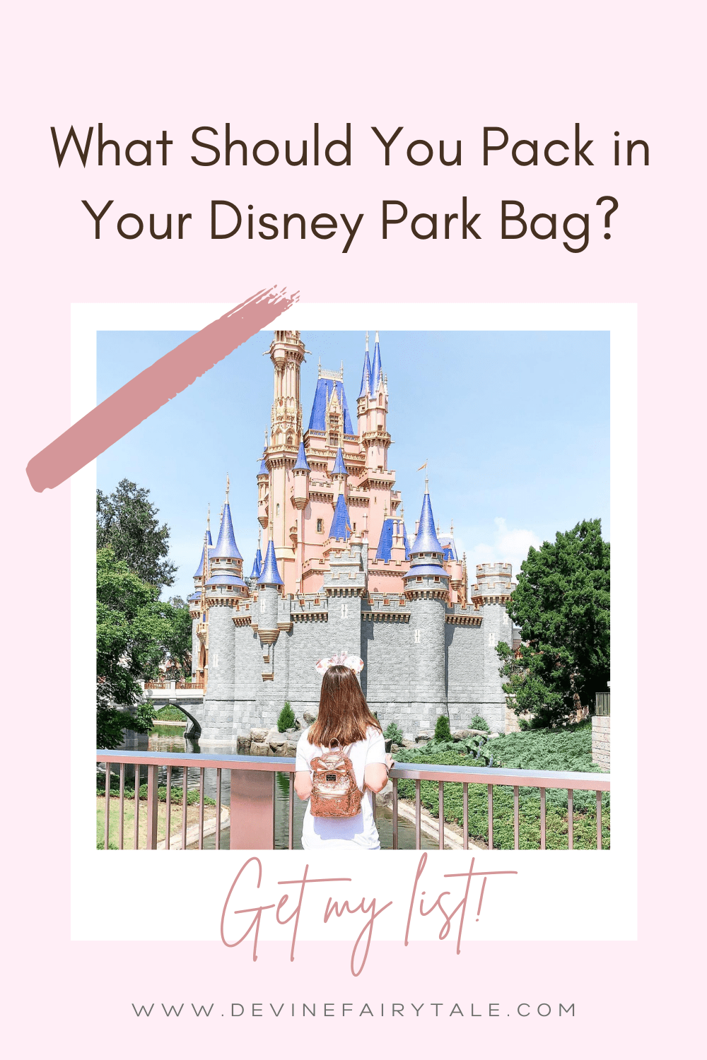 What Should You Pack in Your Disney Park Bag?