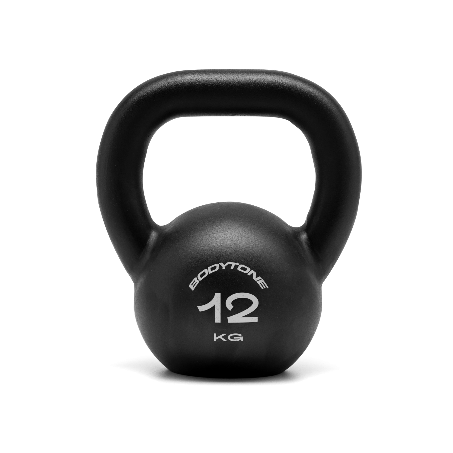 Bodytone Black Kettlebell 12kg Devine Fitness Equipment